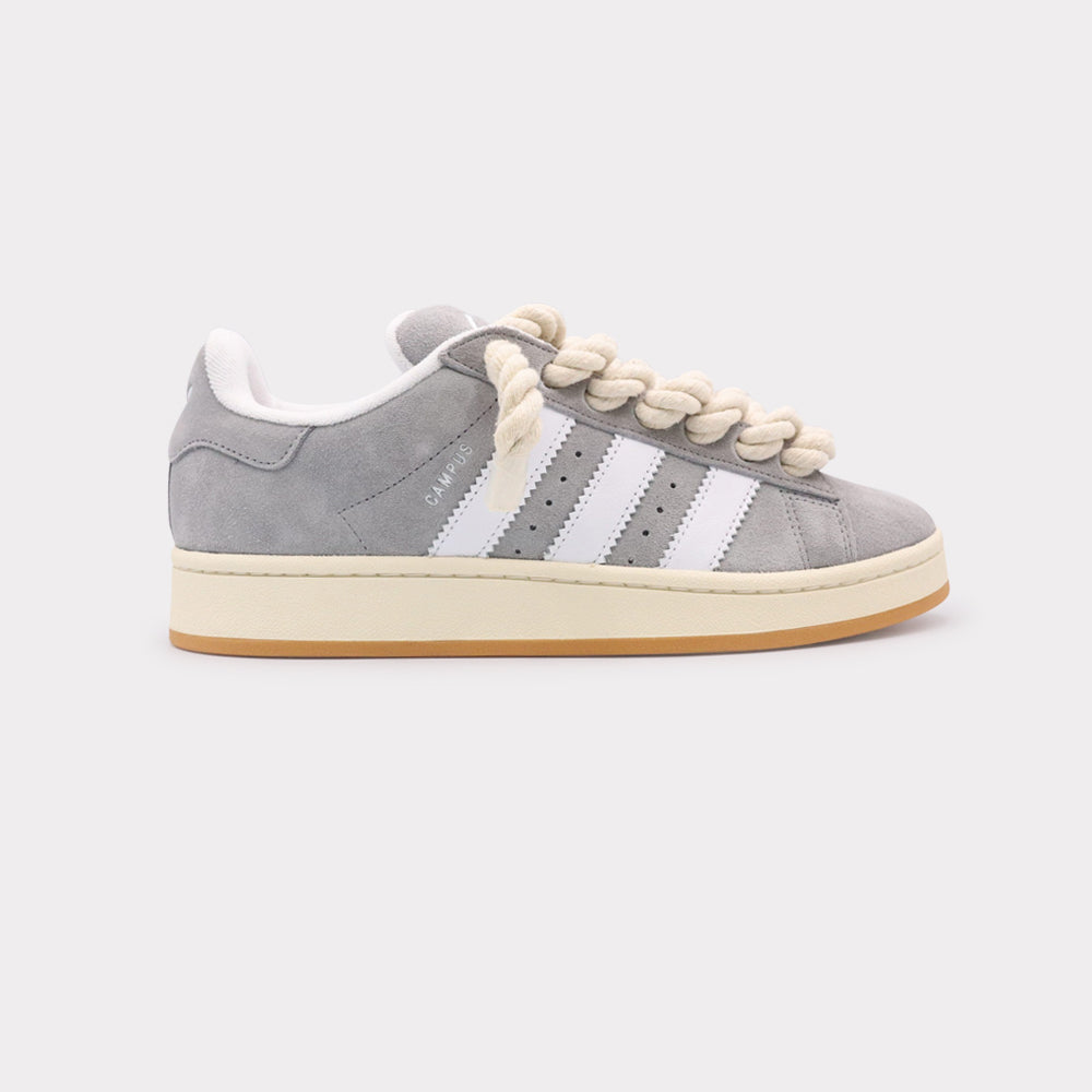 Adidas Campus 00s Grey White - Rope Lace Beige - Bild 1