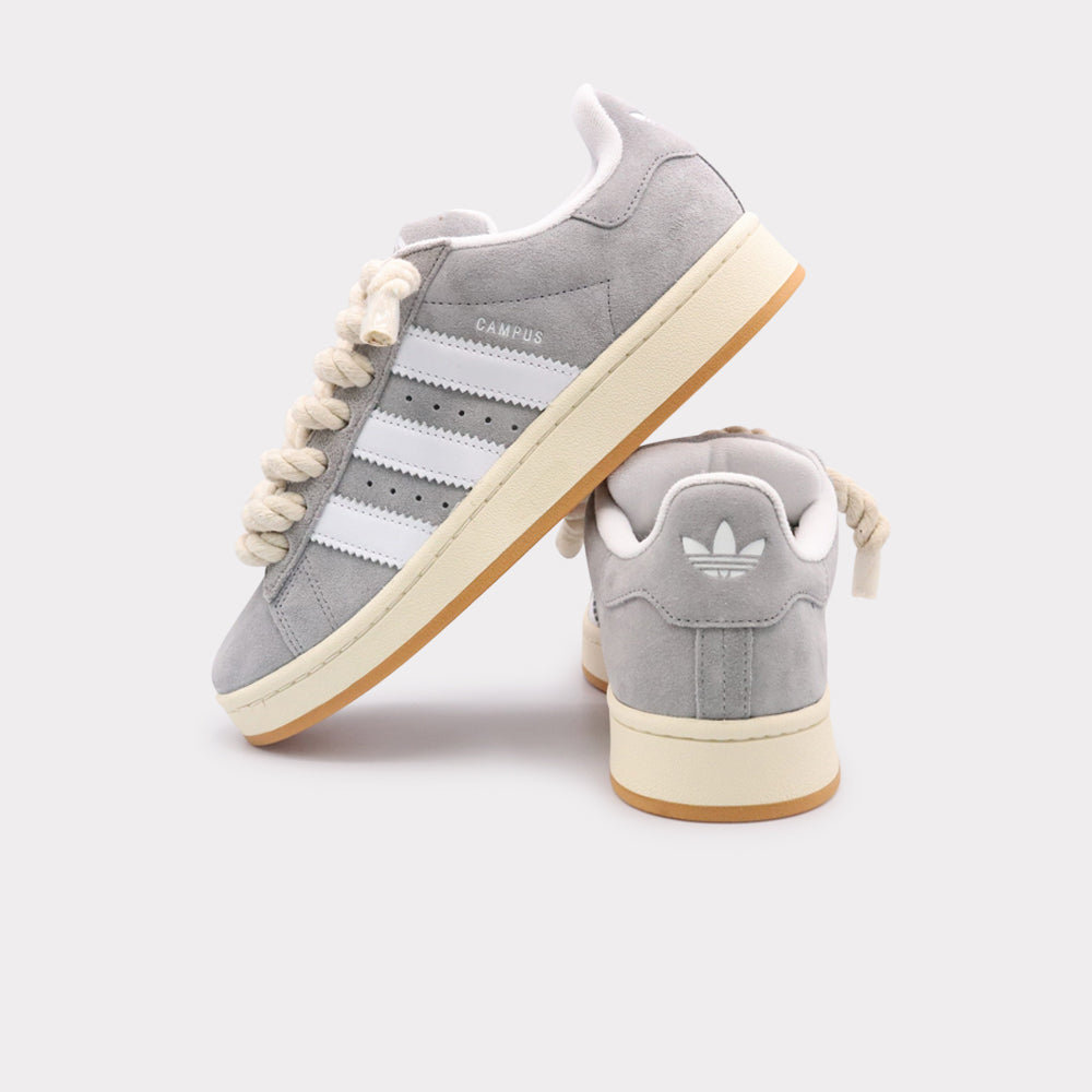 Adidas Campus 00s Grey White - Rope Lace Beige - Bild 3