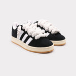 Adidas Campus 00s Core Black - Rope Lace White - Bild 2