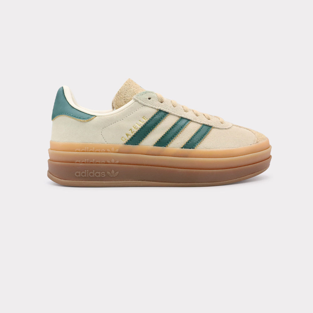 Adidas Gazelle Bold - Cream White Green (W) - Bild 1