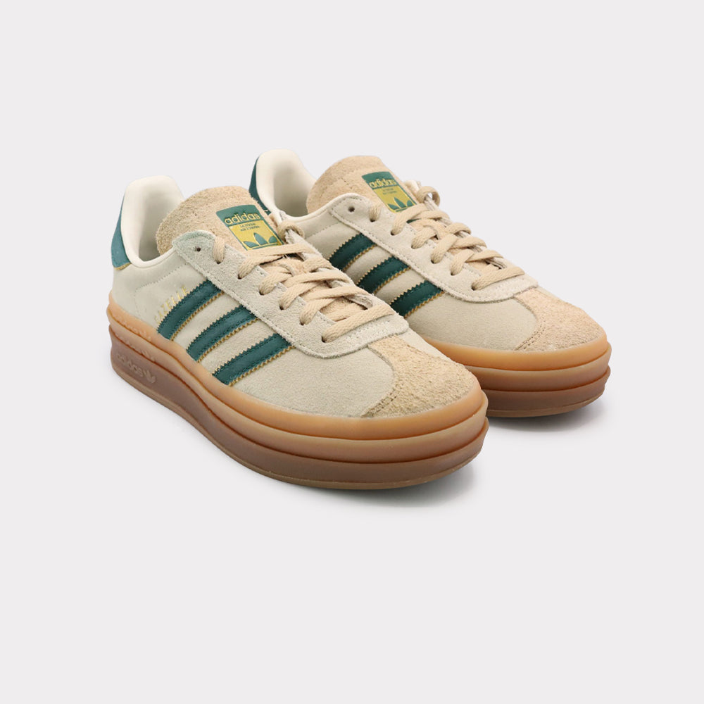 Adidas Gazelle Bold - Cream White Green (W) - Bild 2