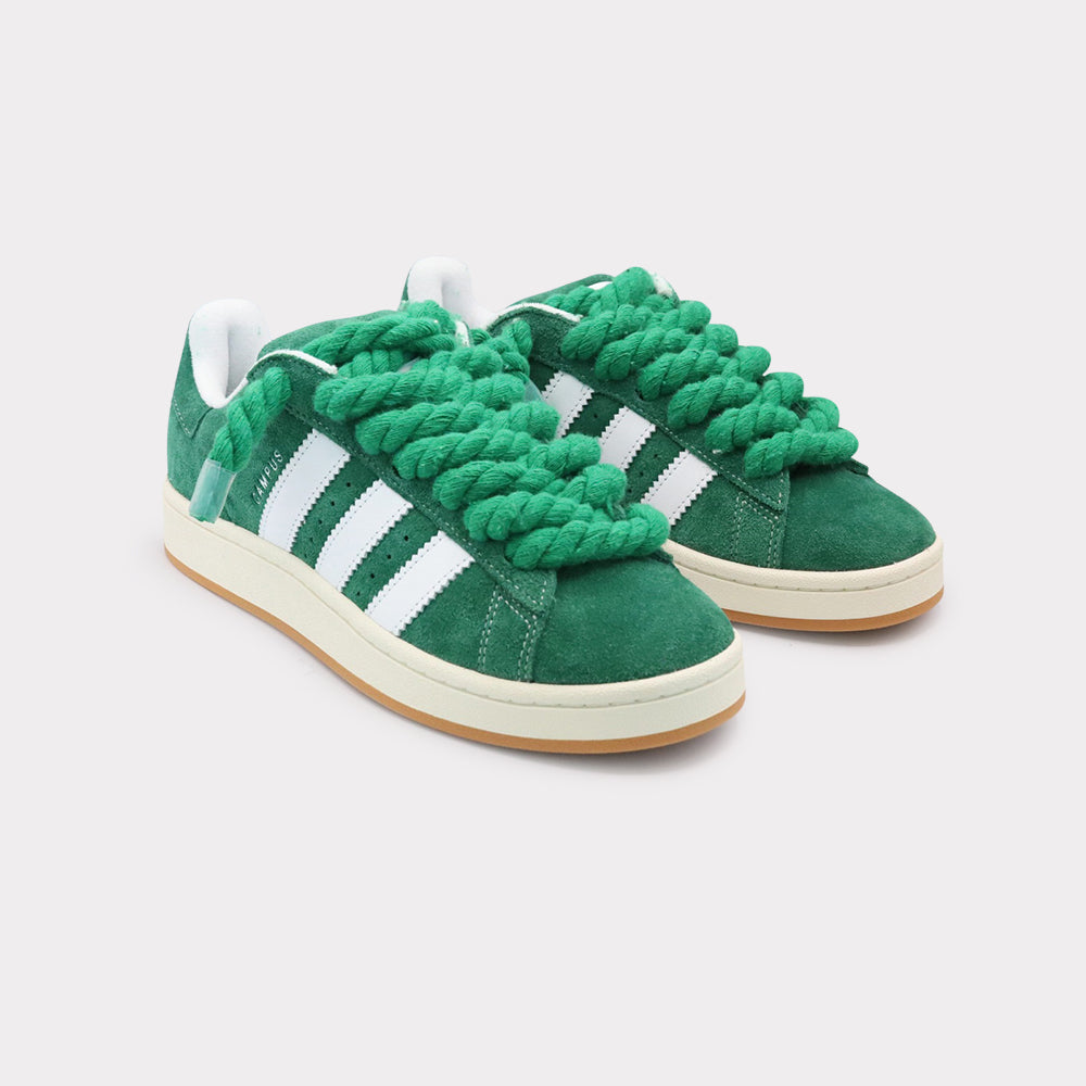 Adidas Campus 00s Dark Green White - Rope Lace Green - Bild 2