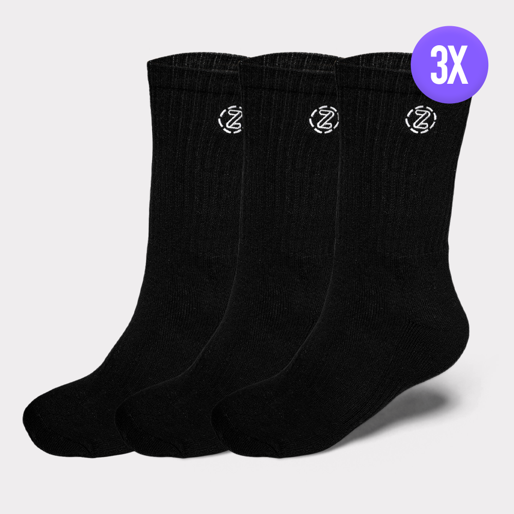 Sneakzmarket Socken high - schwarz