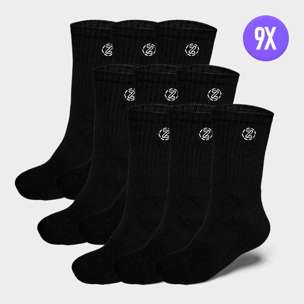 Sneakzmarket Socken high - schwarz