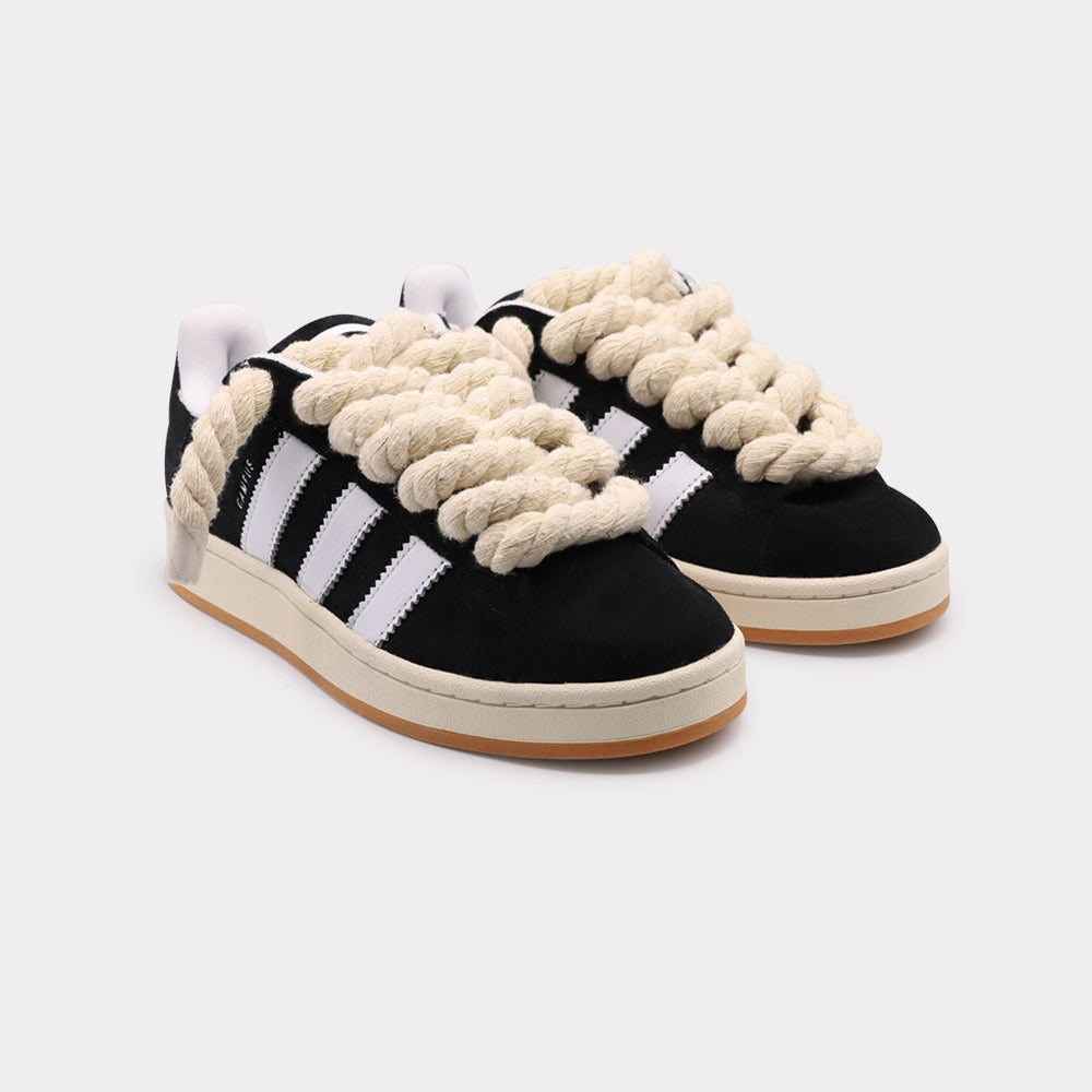 Adidas Campus 00s Core Black - Rope Lace Beige - Bild 2