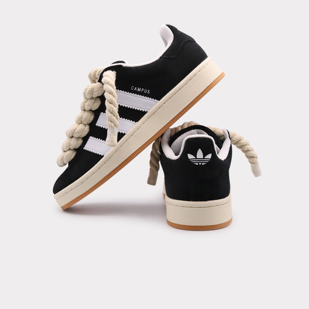 Adidas Campus 00s Core Black - Rope Lace Beige - Bild 3