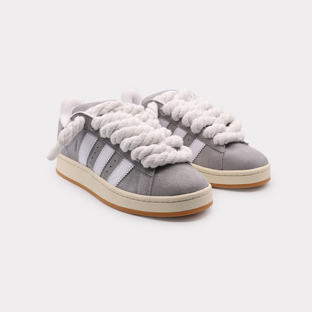 Adidas Campus 00s Grey White - Rope Lace White - Bild 2