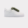 Nike Air Force 1 White - Rope Lace Olive - Bild 1