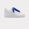 Nike Air Force 1 White - Rope Lace Blue - Bild 1