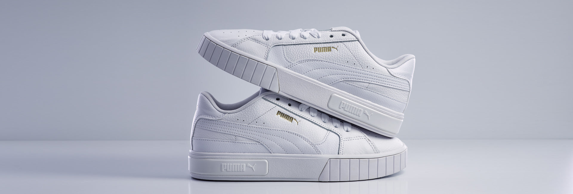 Puma Cali Star in weiss Seitenansicht 